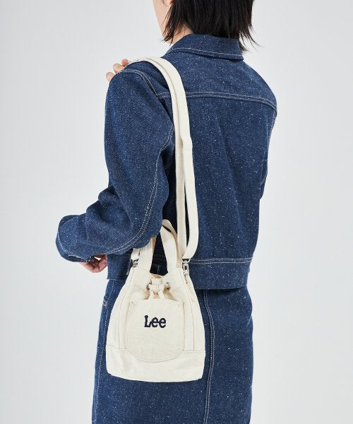 (白) - Lee 口袋手提包