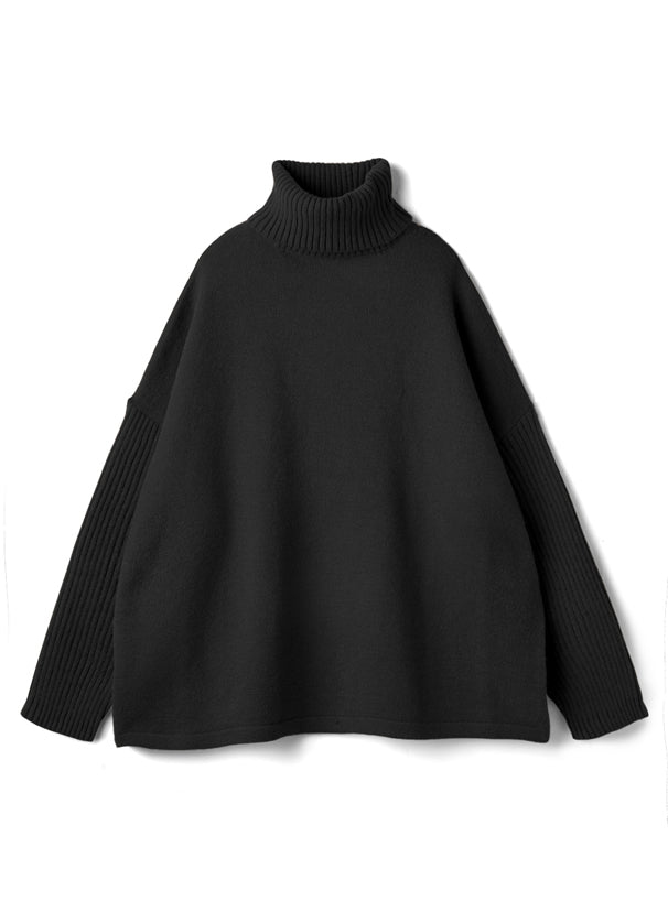 （4色）GRL-高領寬身毛衣