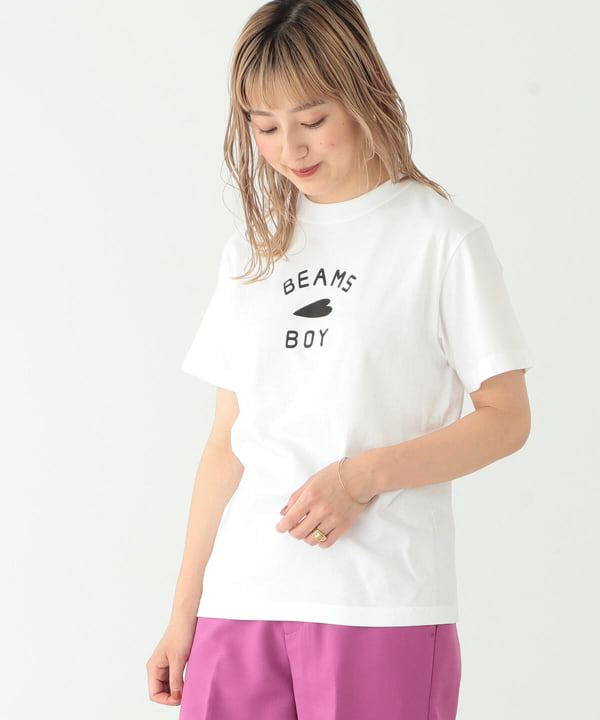 Beams-8色logo T-shirt