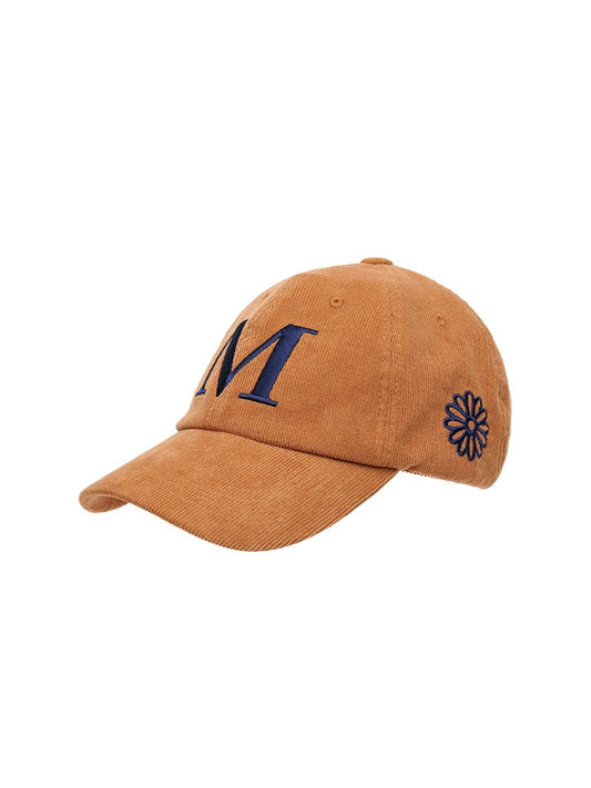 Mardi Mercredi-芯絨cap帽（橙）